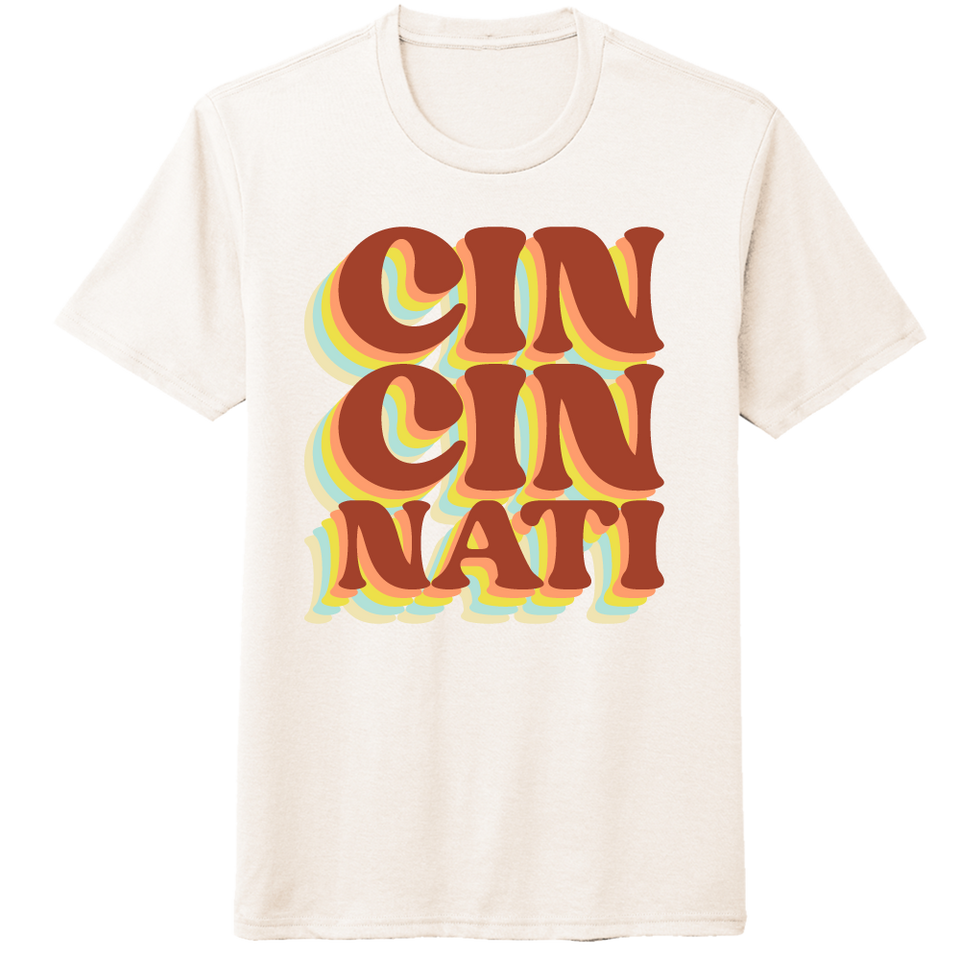 Cin Cin Nati Multicolor - Cincy Shirts