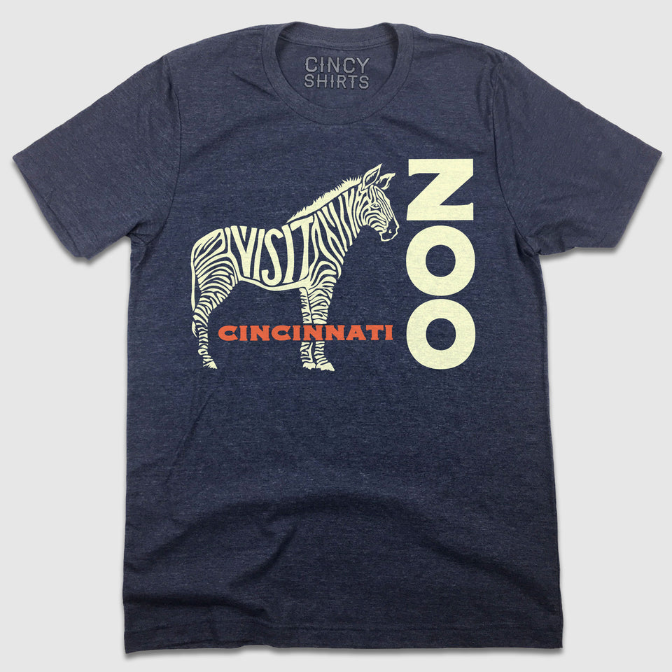 Cincinnati Zoo Zebra Logo - Cincy Shirts
