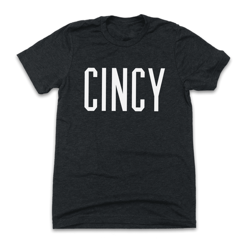 "CINCY" Block Logo - Cincy Shirts