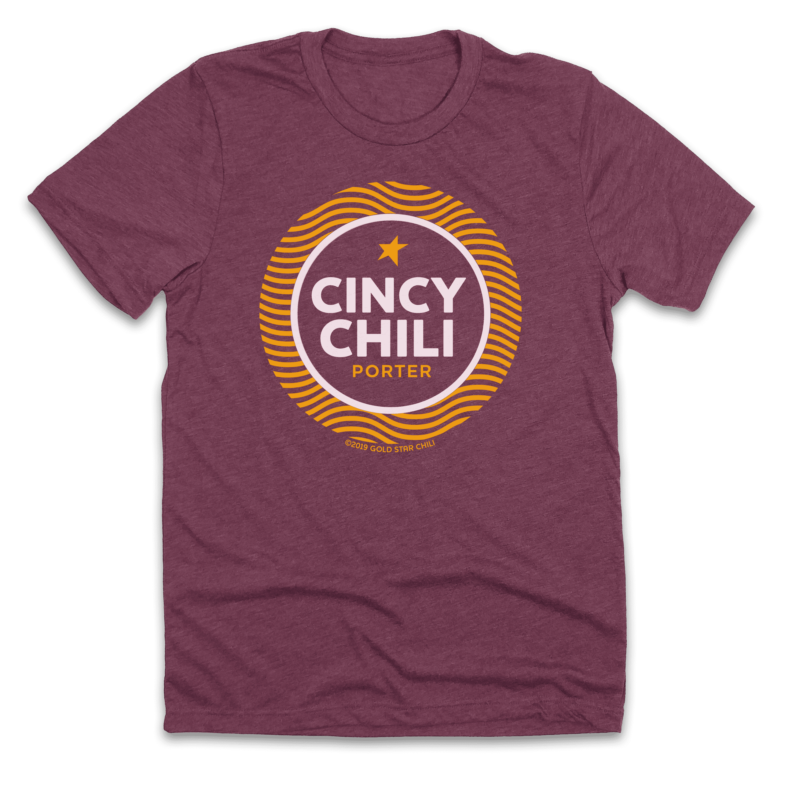 Cincy Chili Porter - Gold Star Chili Beer Tee - Cincy Shirts
