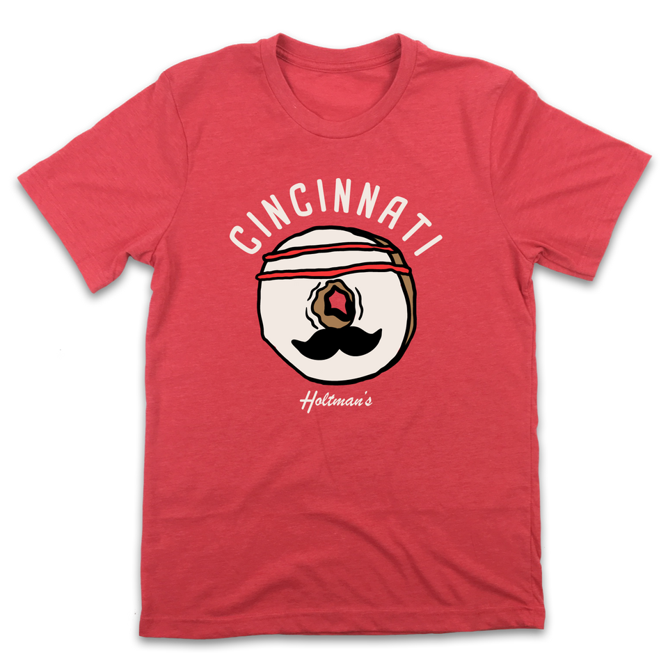 Holtman's Baseball Donut - Adult & Youth Sizes - Cincy Shirts