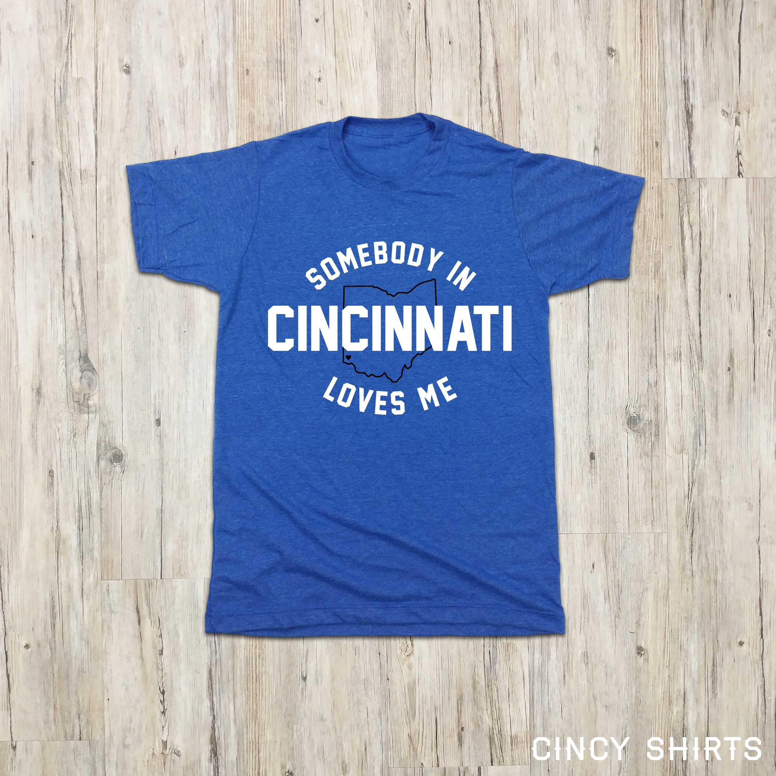 Somebody In Cincinnati Loves Me - Youth Sizes - Cincy Shirts