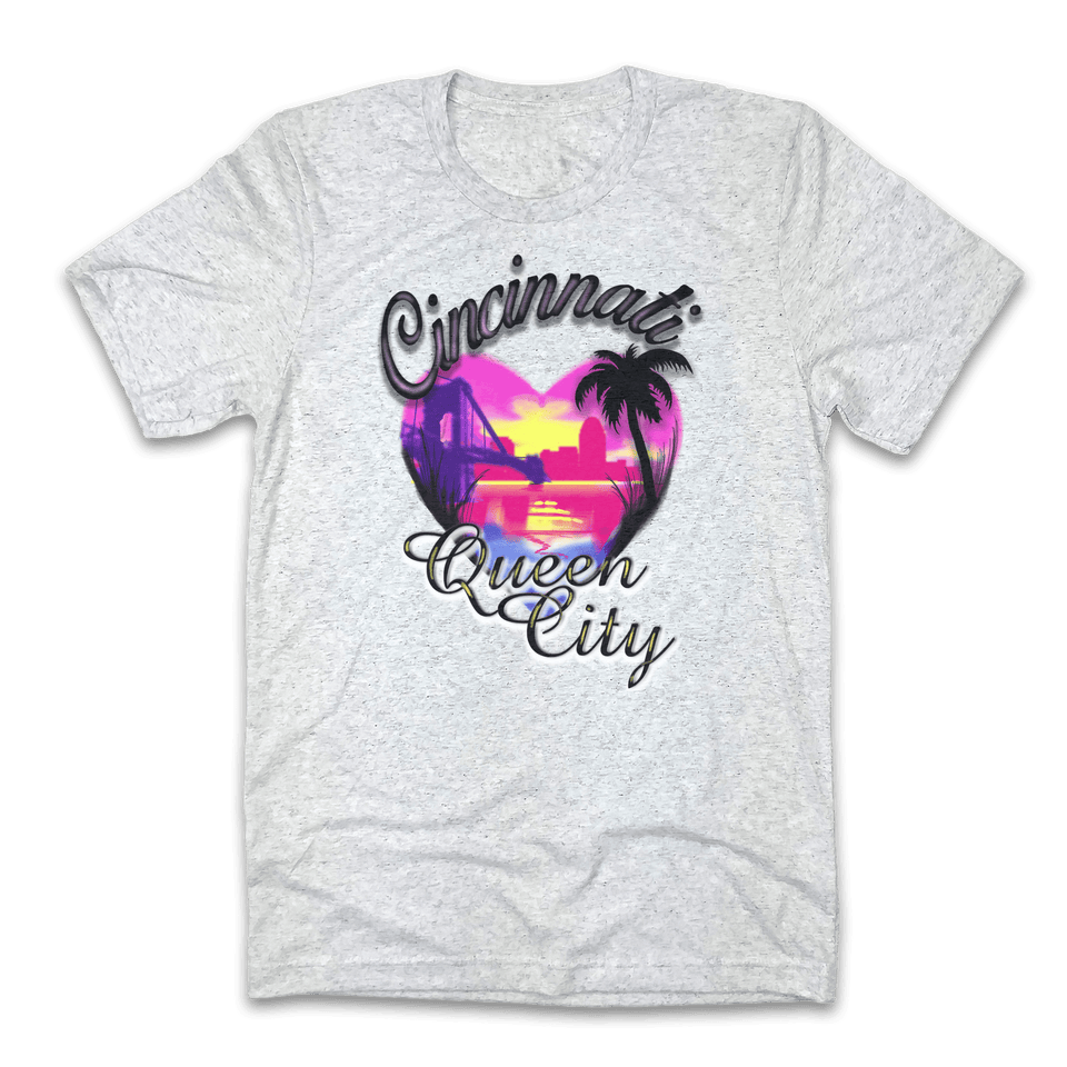 Cincinnati Queen City Airbrush - Spring Break - Cincy Shirts