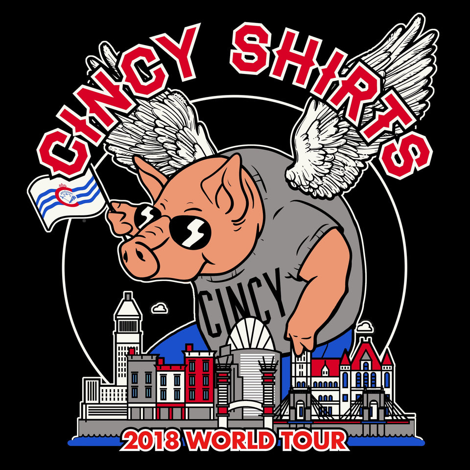 Cincy Shirts World Tour 2018 - Cincy Shirts