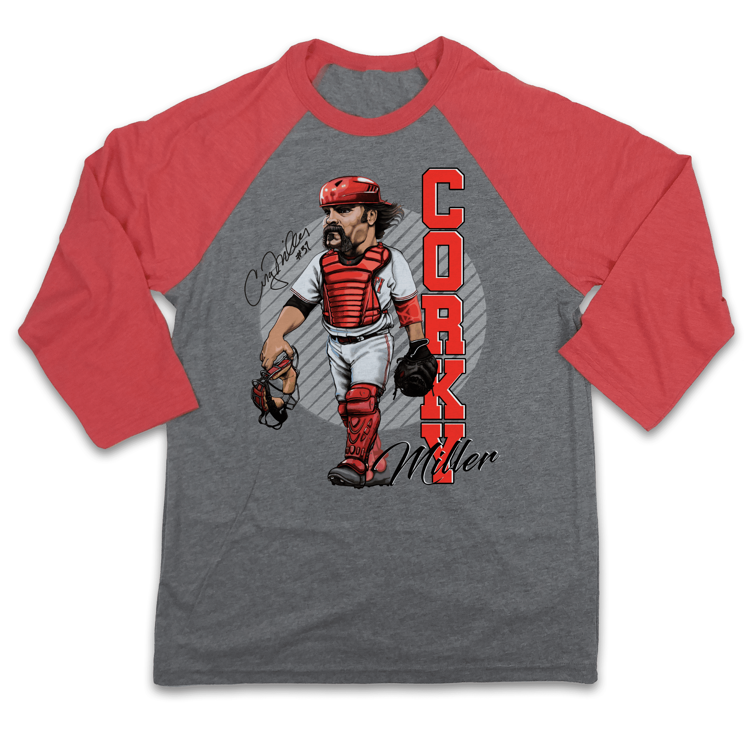 Corky Miller - Hall of Heroes - Cincy Shirts
