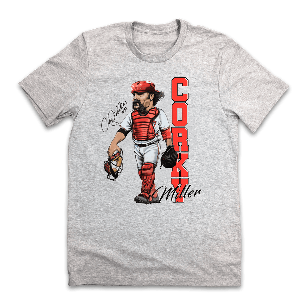 Corky Miller - Hall of Heroes - Cincy Shirts