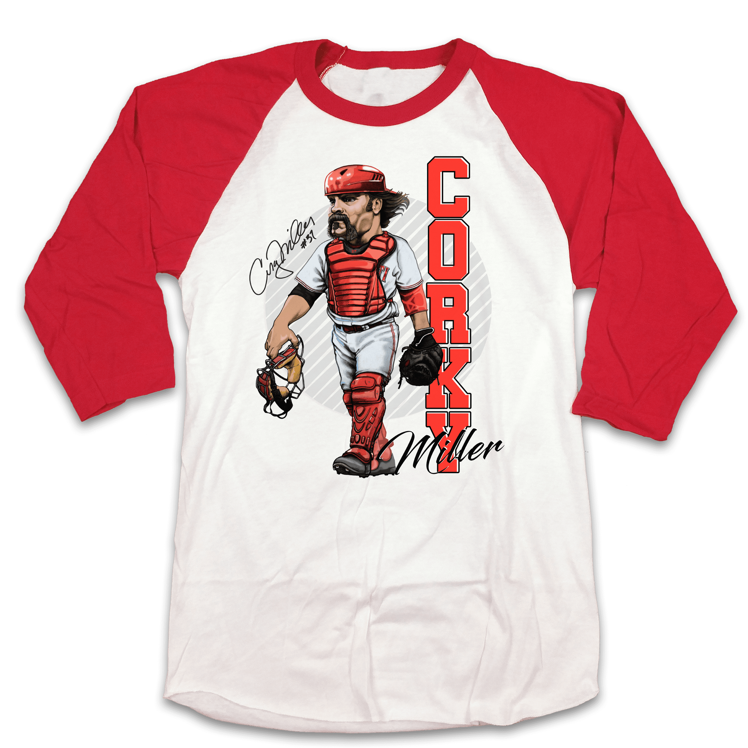 Corky Miller - Hall of Heroes - Cincy Shirts