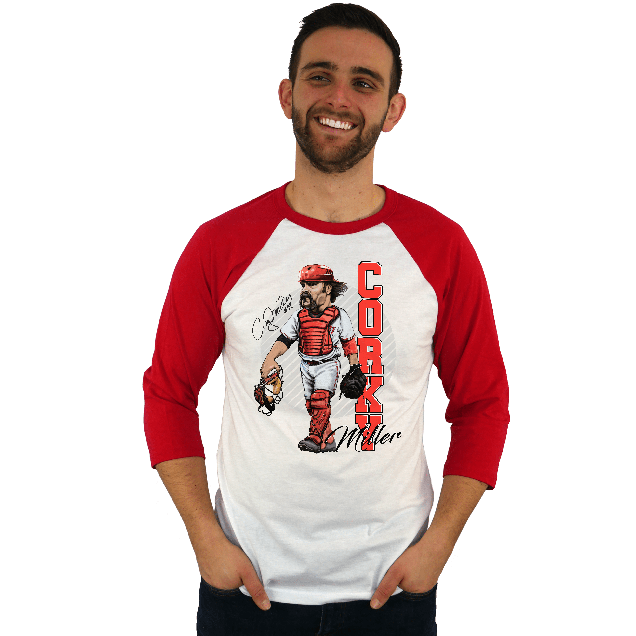 Corky Miller - Hall of Heroes - Cincy Shirts