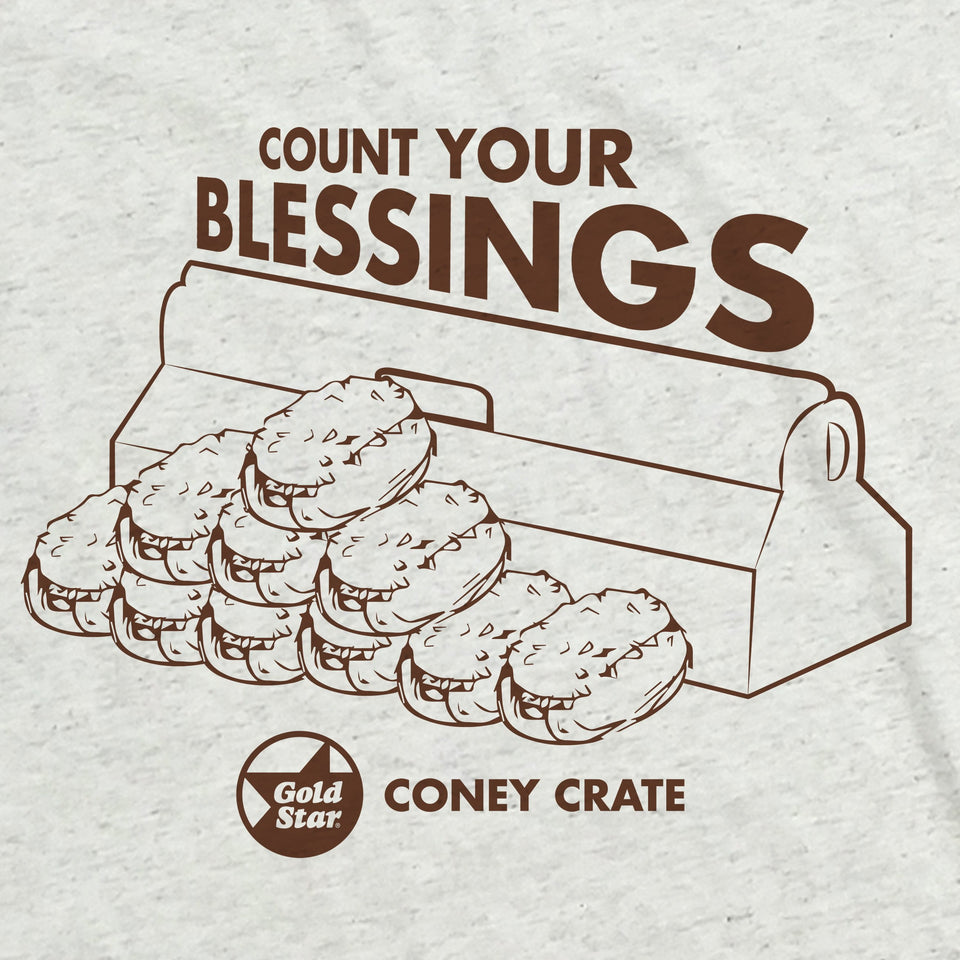 Count Your Blessings - Gold Star Chili Coney Crate - Cincy Shirts