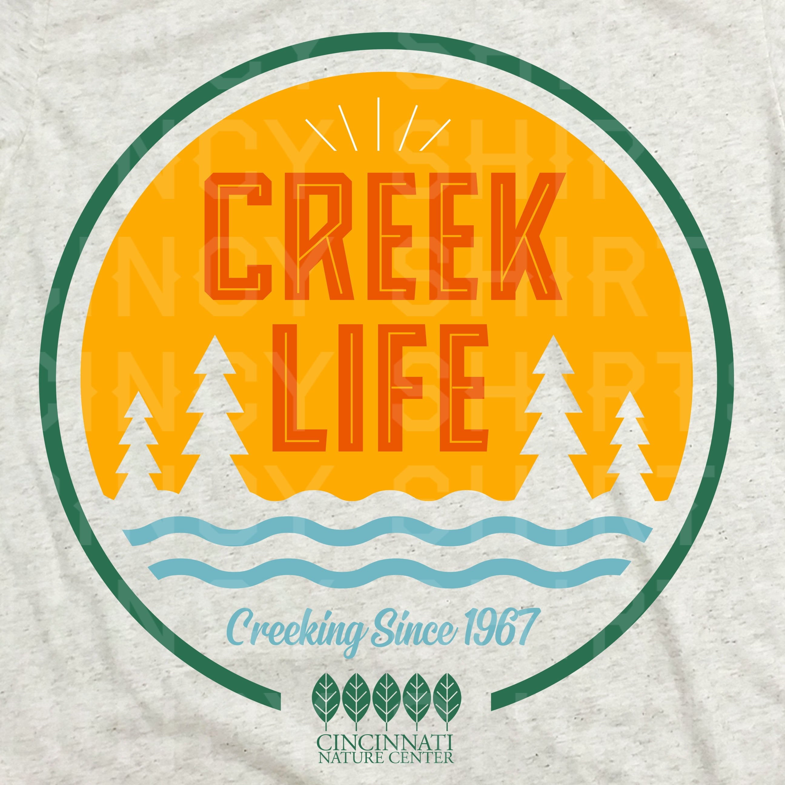 Creek Life Full Color Logo - ONLINE EXCLUSIVE - Cincy Shirts
