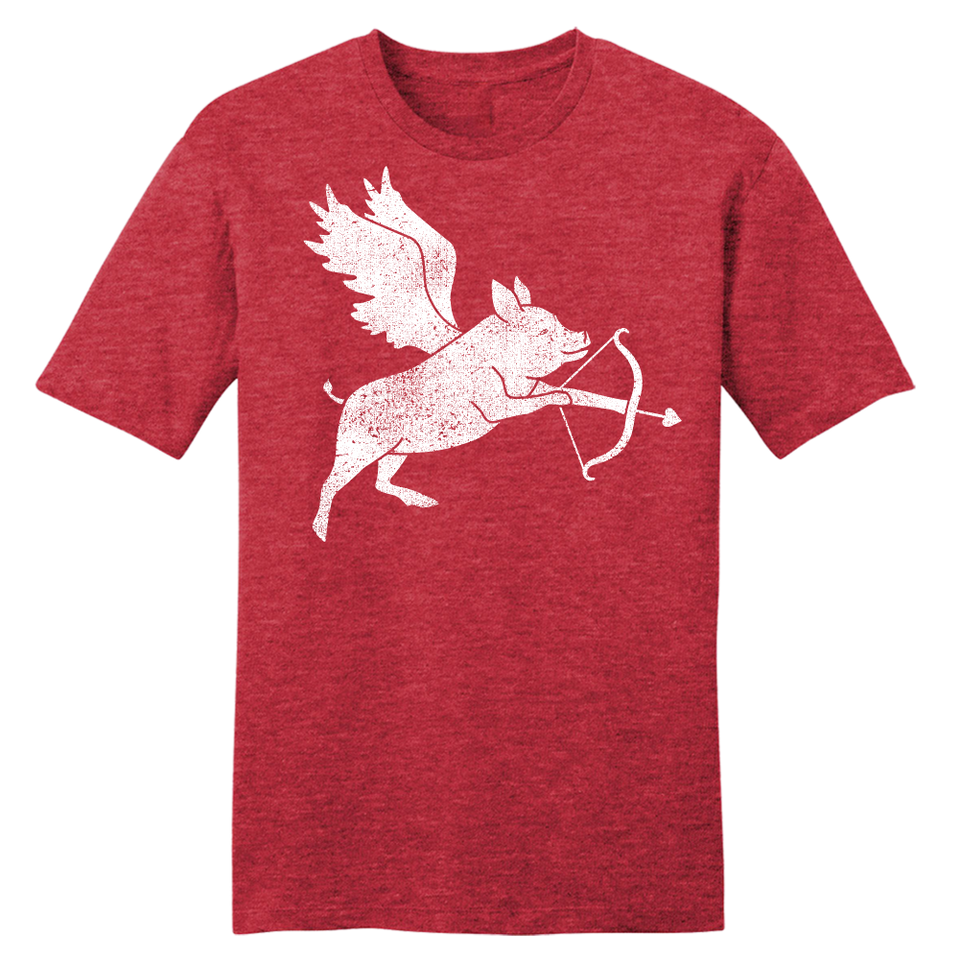 Flying Pig Cupid - Cincy Shirts