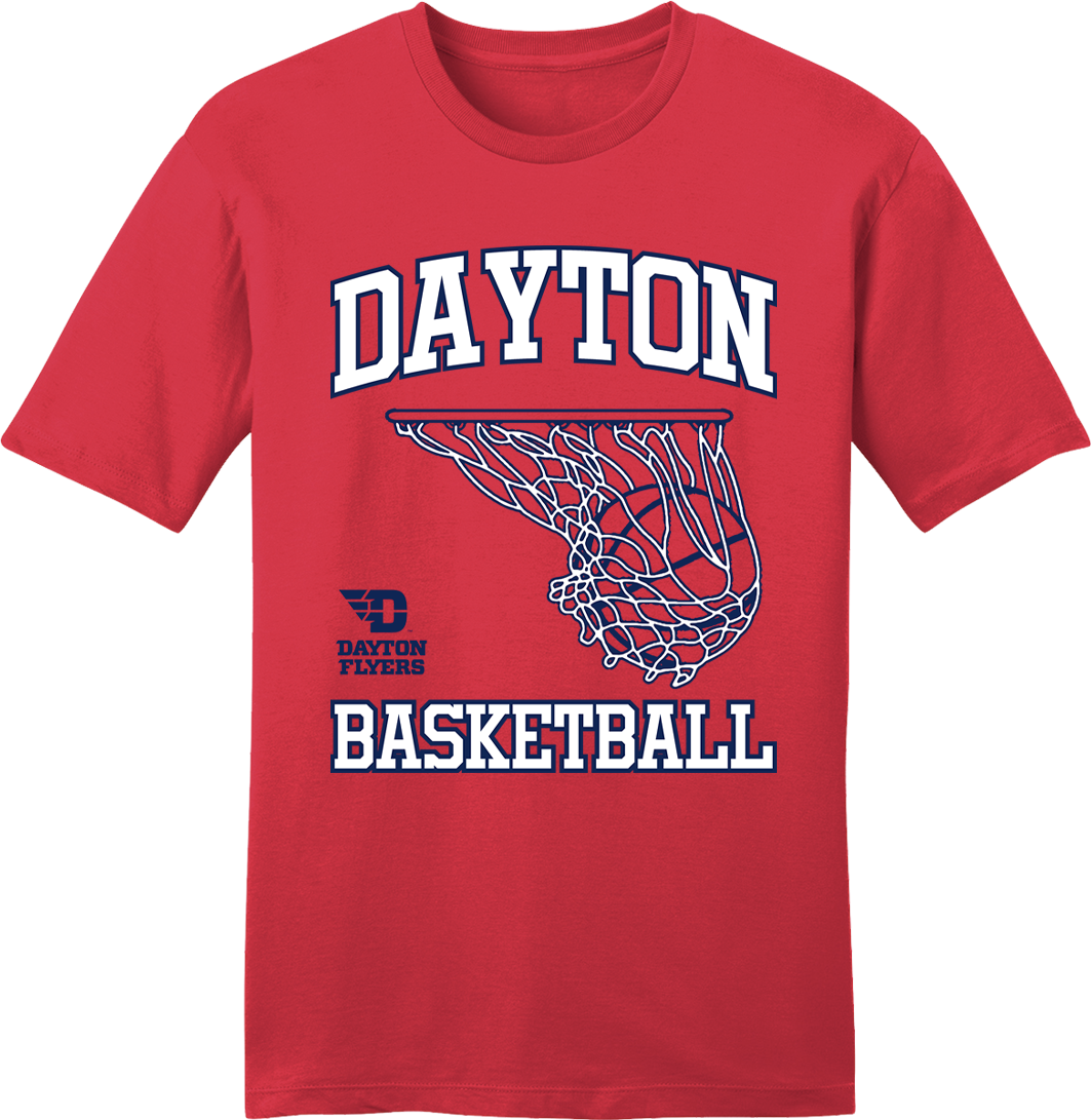 University of Dayton Basketball Swoosh - Cincy Shirts