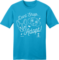 Don't Shop Adopt Line Drawing - #JonJonAF - Cincy Shirts