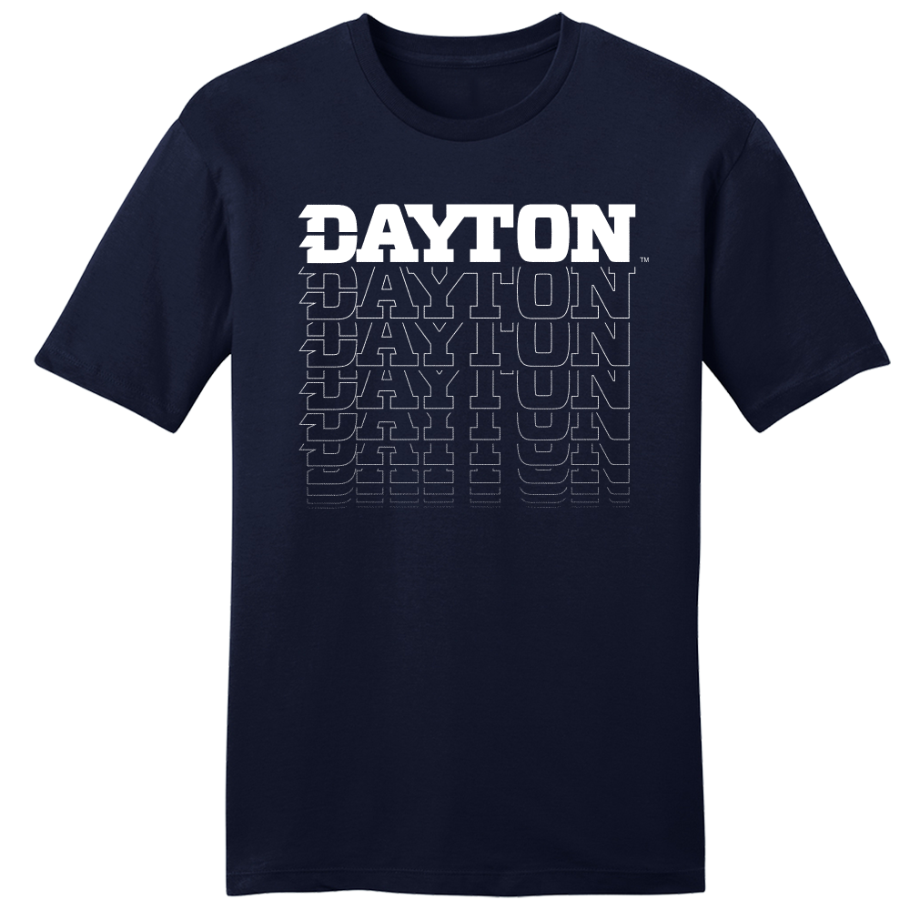 University of Dayton Fade Logo - Cincy Shirts