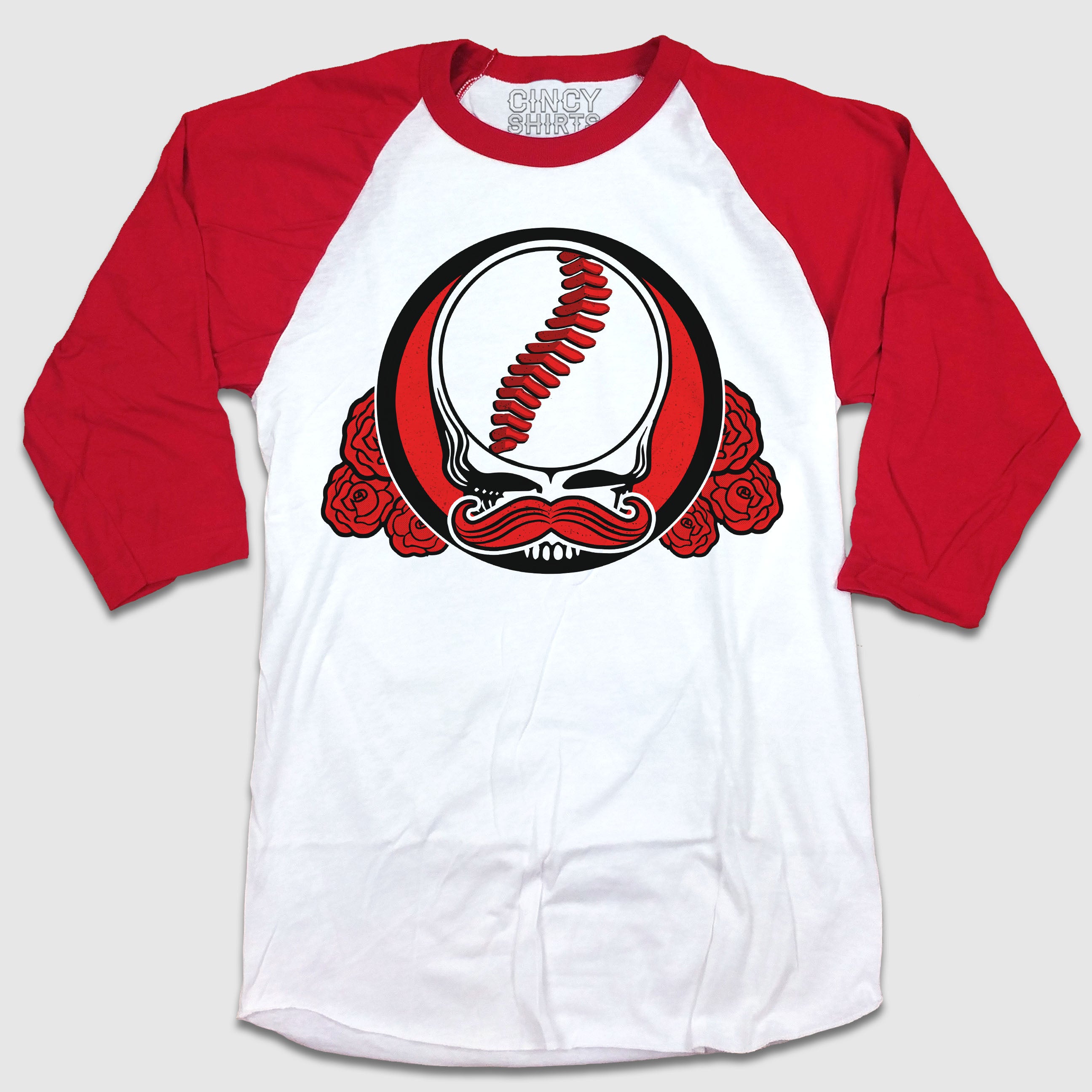 Grateful Dead Cincinnati Reds Shirt Unisex Cool Size S - 5XL New -  BipuBunny Store