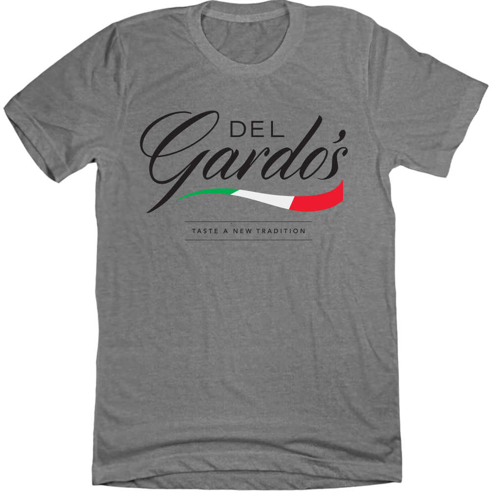 Del Gardo's Logo Shirt Cincy Shirts grey