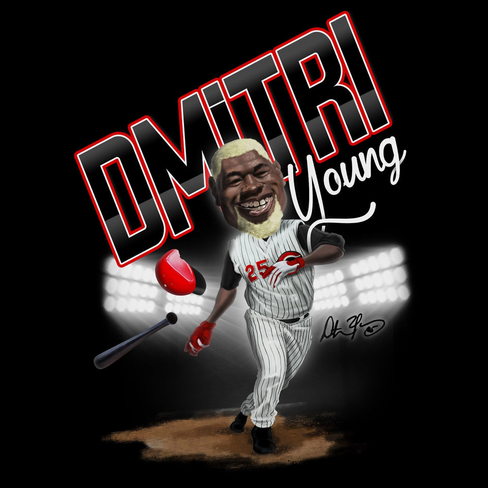 Dmitri Young Hall of Heroes - Cincy Shirts