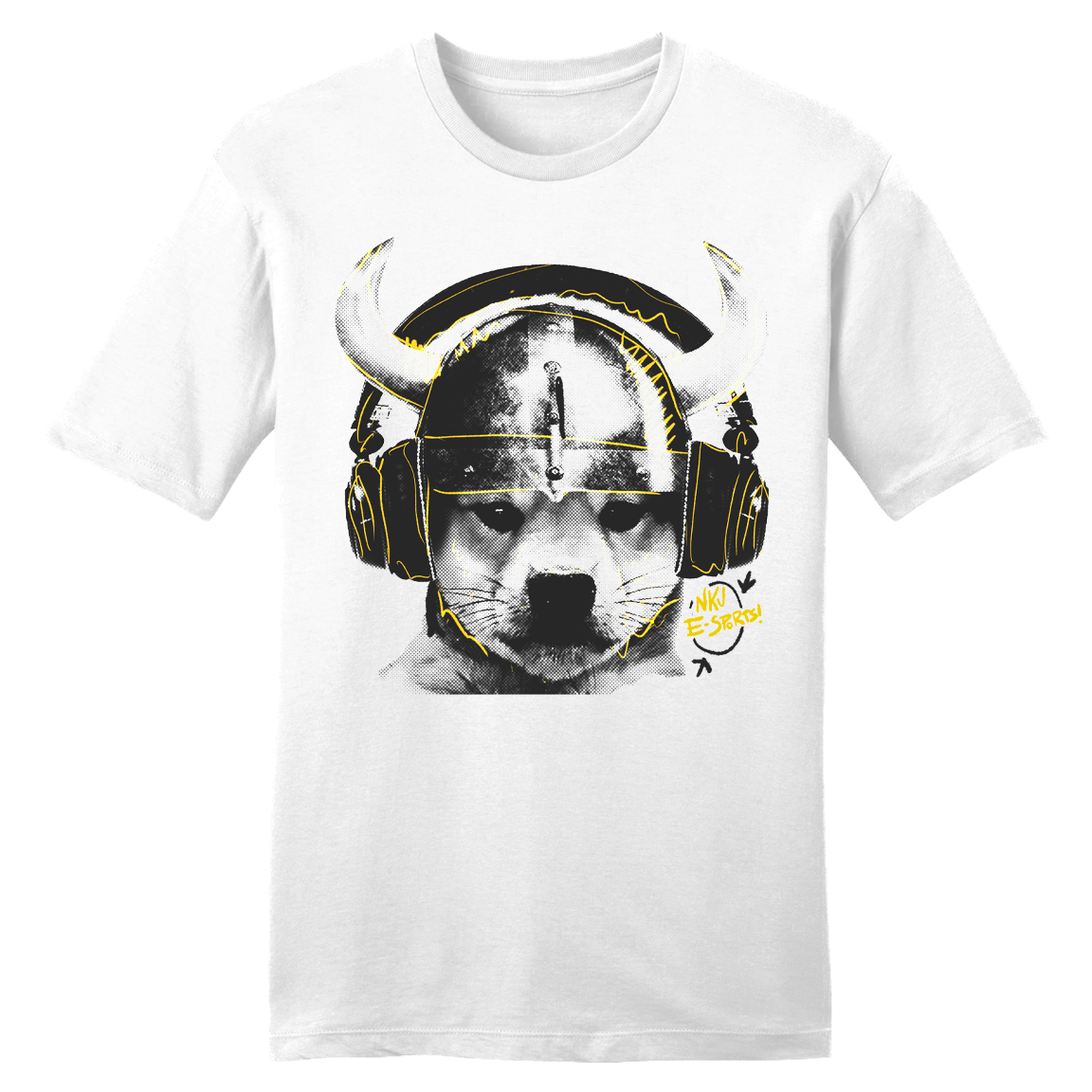 NKU Esports Dog Wearing Helmet - Cincy Shirts