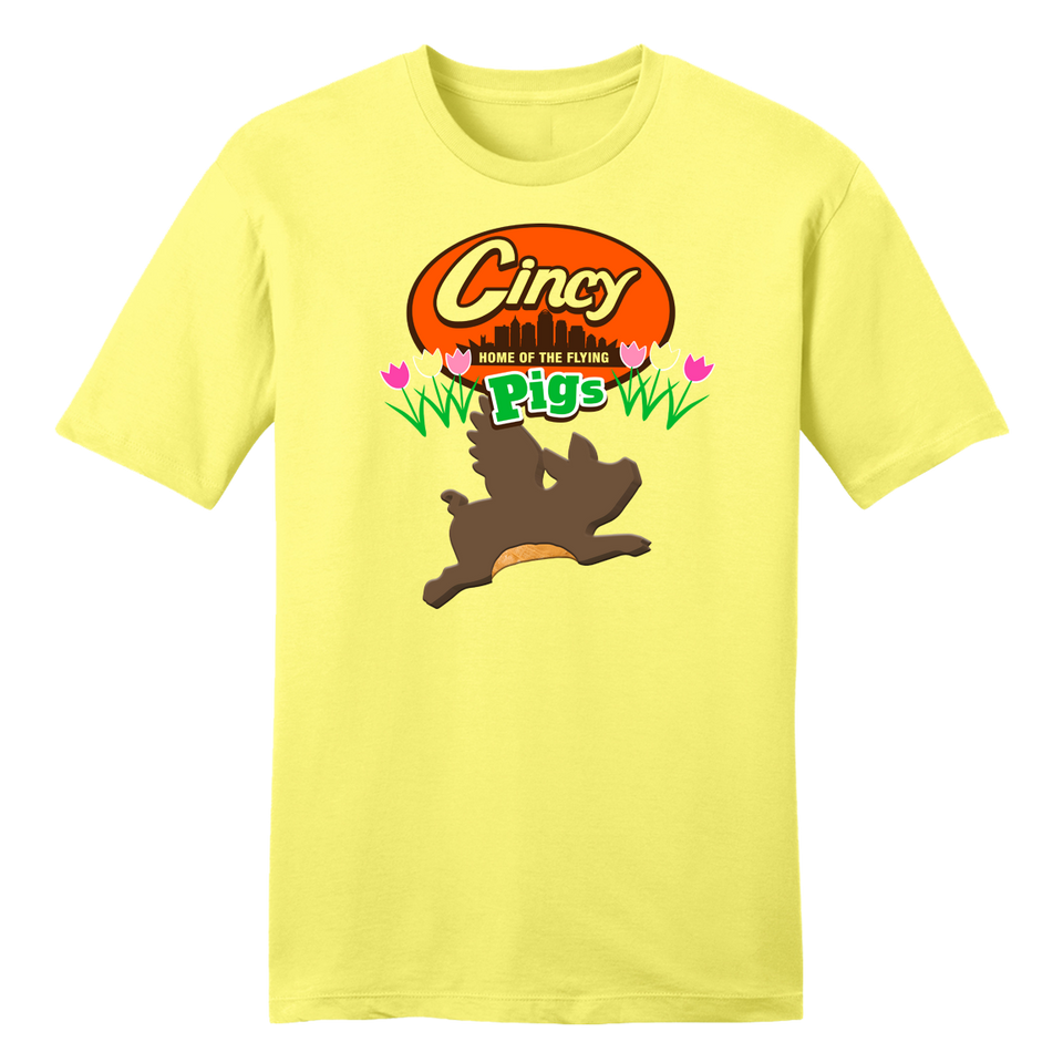 Cincy "Home Of The Flying Peanut Butter Pigs" - Cincy Shirts
