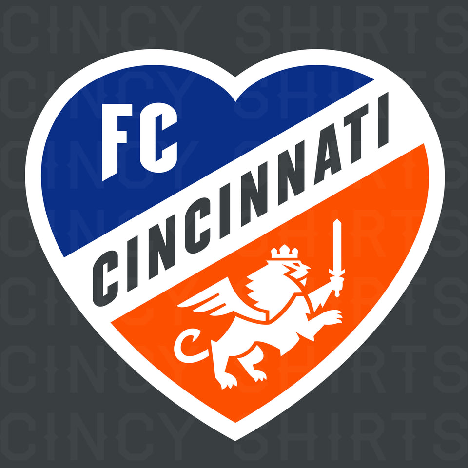 I Heart FC Cincinnati - Cincy Shirts