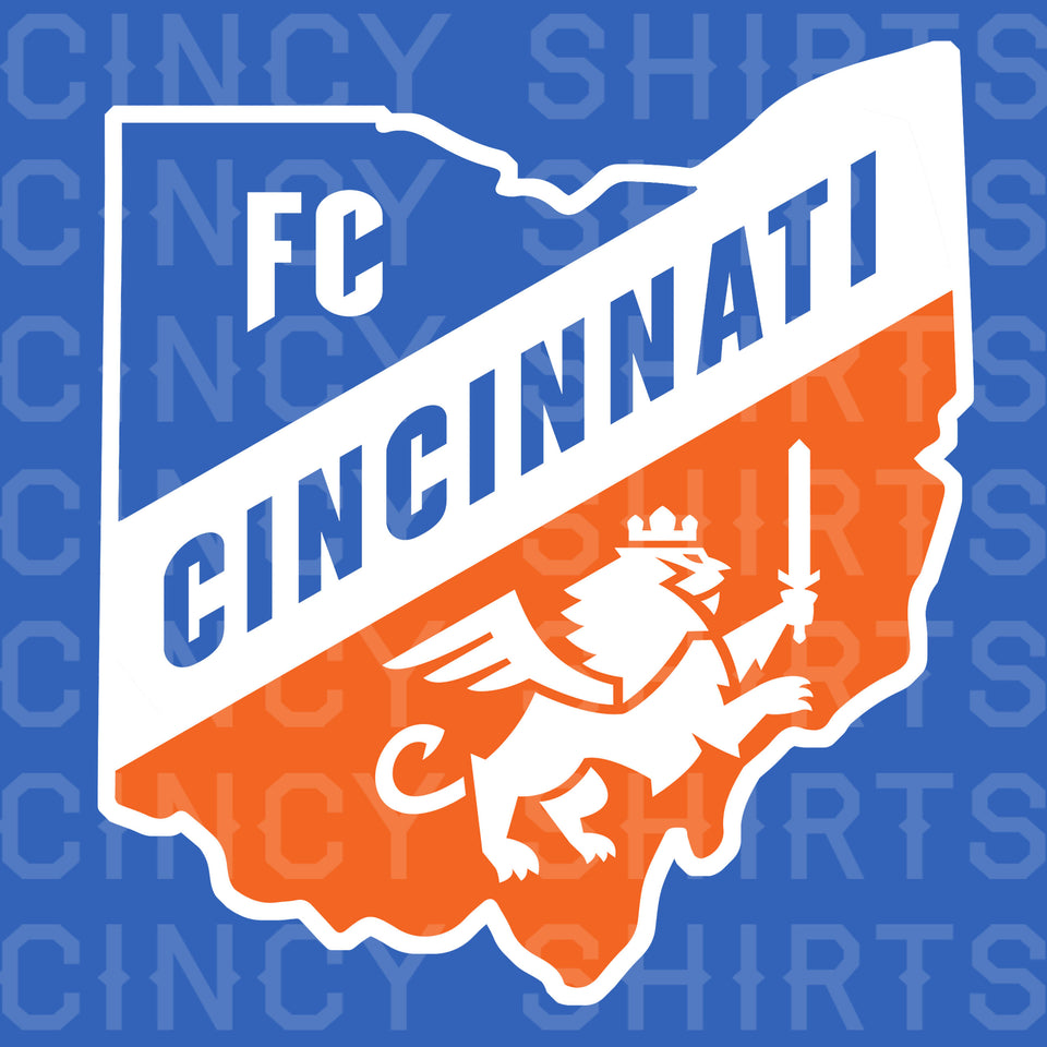 FC Cincinnati Ohio Logo - Cincy Shirts