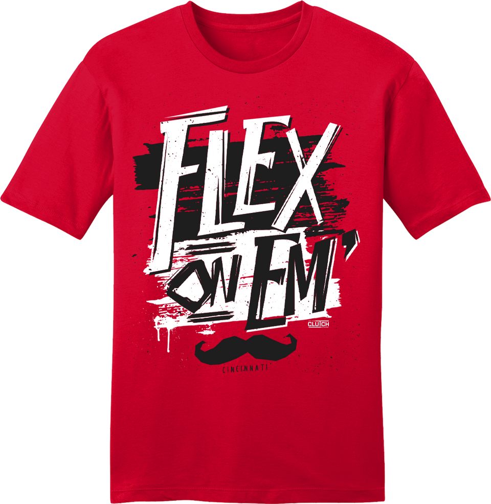 Flex on 'Em Rally Tee Red