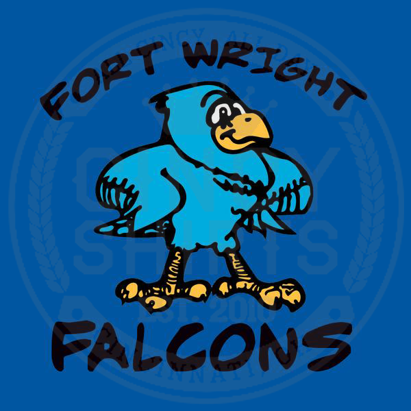 Fort Wright Falcons Comic Font - Cincy Shirts