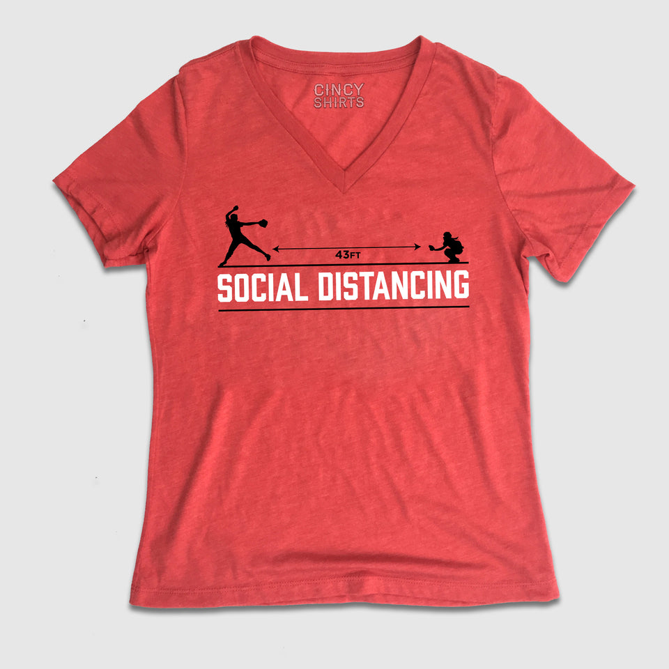 Social Distancing - Fastpitch Softball - Cincy Shirts