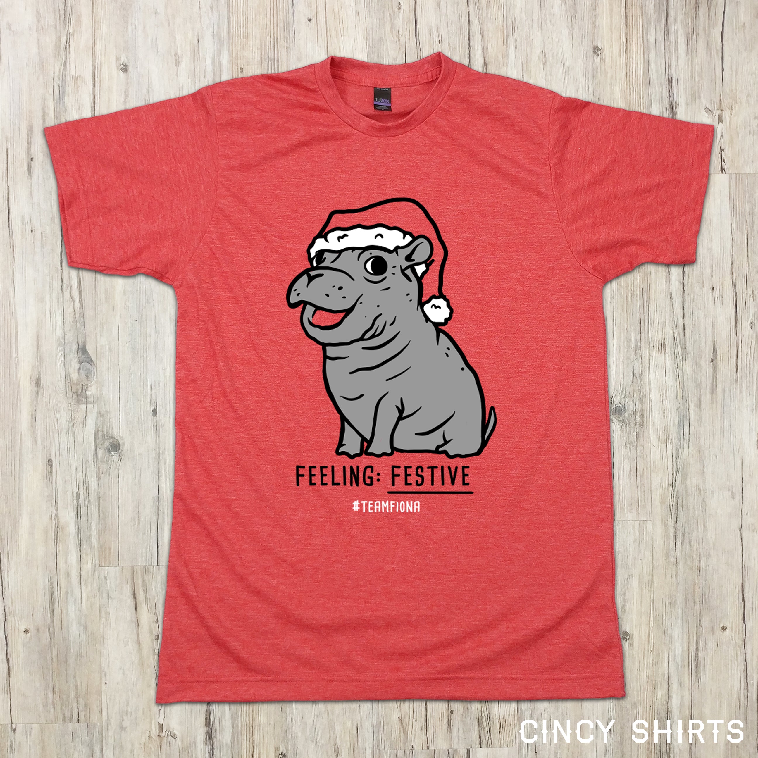 Fiona Feeling Festive Holiday Tee - Cincy Shirts