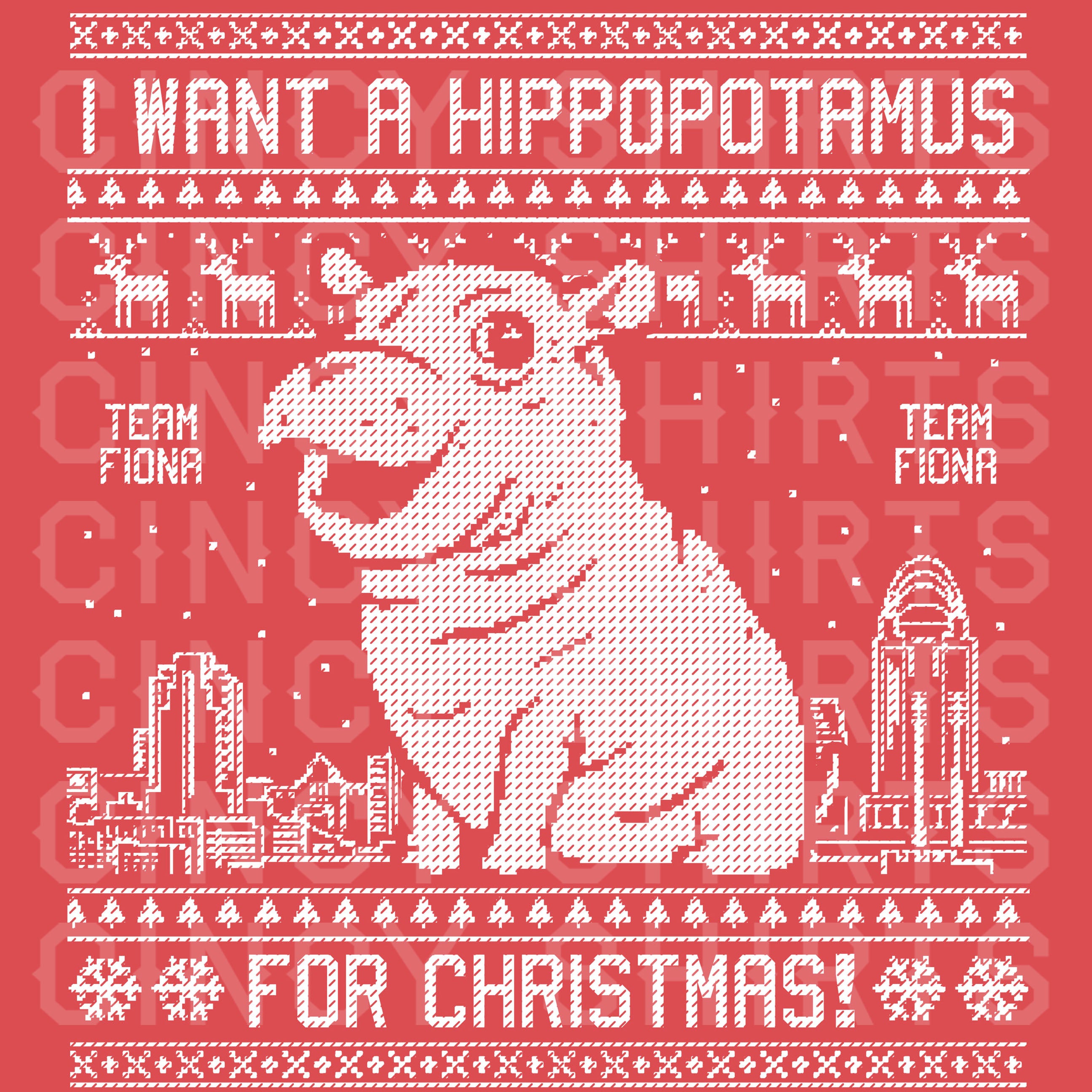 Fiona Ugly Christmas Sweatshirt - Cincy Shirts