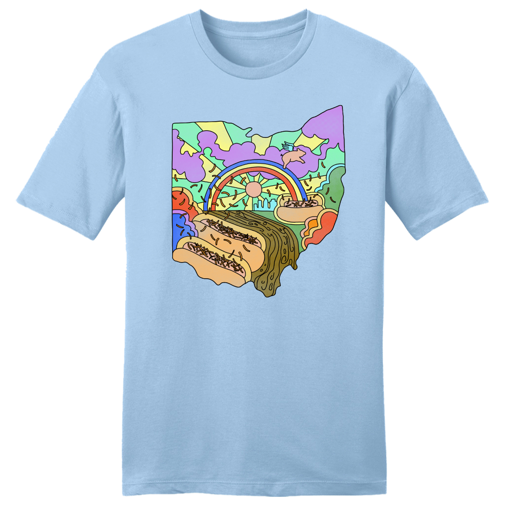 Flying Pigs in the Sky With Coneys tee