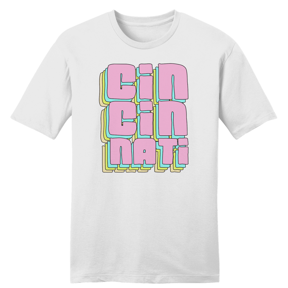 Cin Cin Nati Cartoon Style - Cincy Shirts