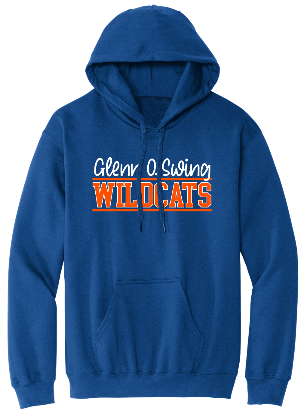 Glenn O Swing Wildcats Block Logo - Cincy Shirts