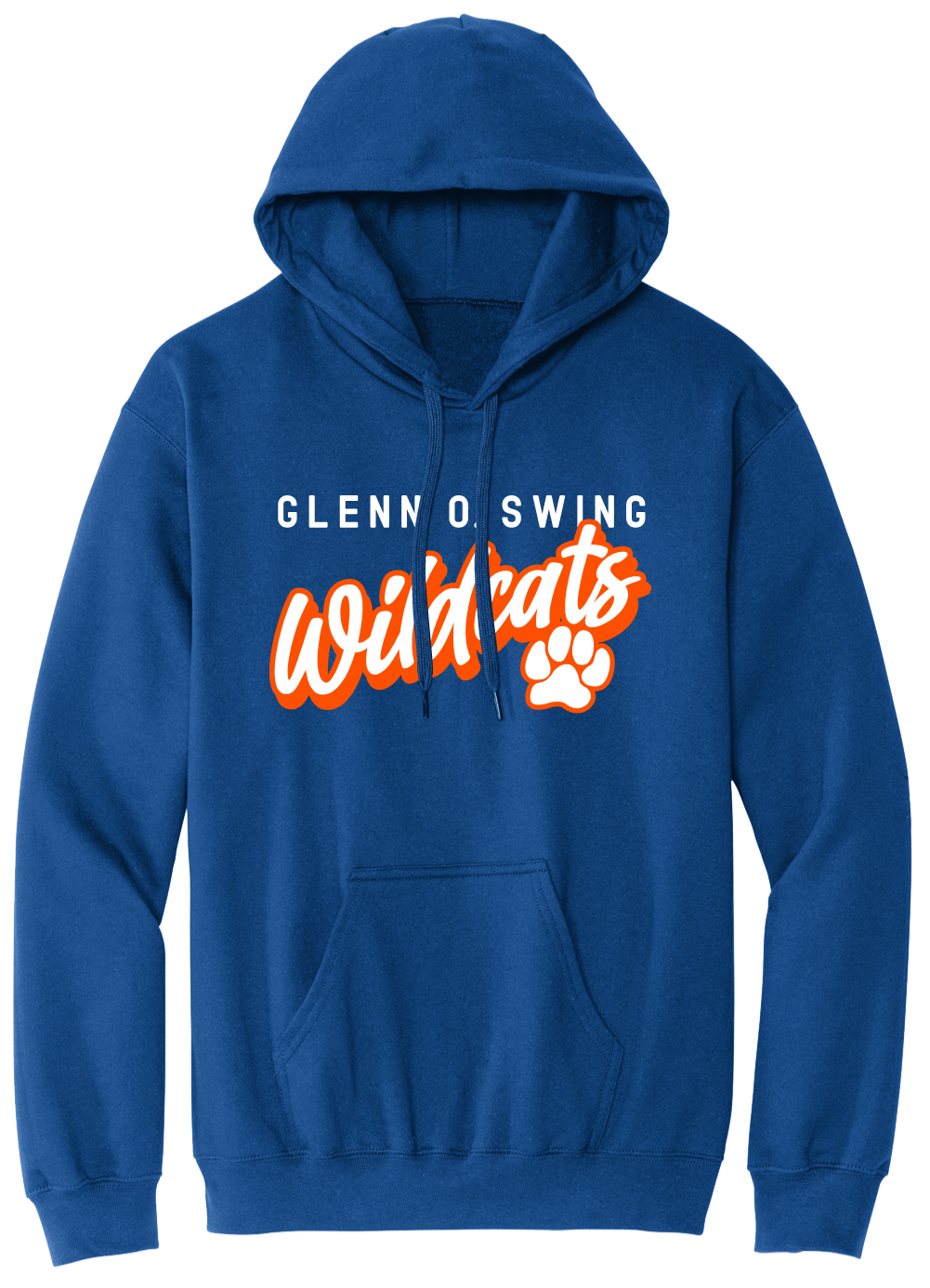 Glenn O Swing Wildcats Script Logo - Cincy Shirts
