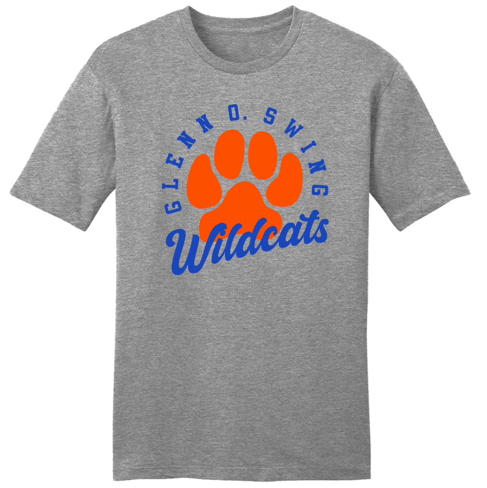 Glenn O Swing Wildcats Paw Logo - Cincy Shirts