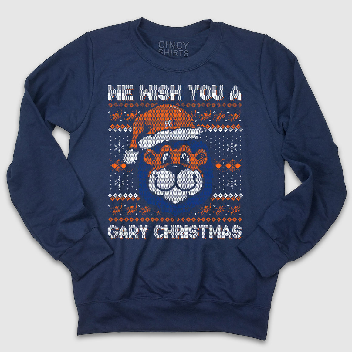 Gary Christmas - FC Cincinnati Christmas Sweatshirt - Cincy Shirts