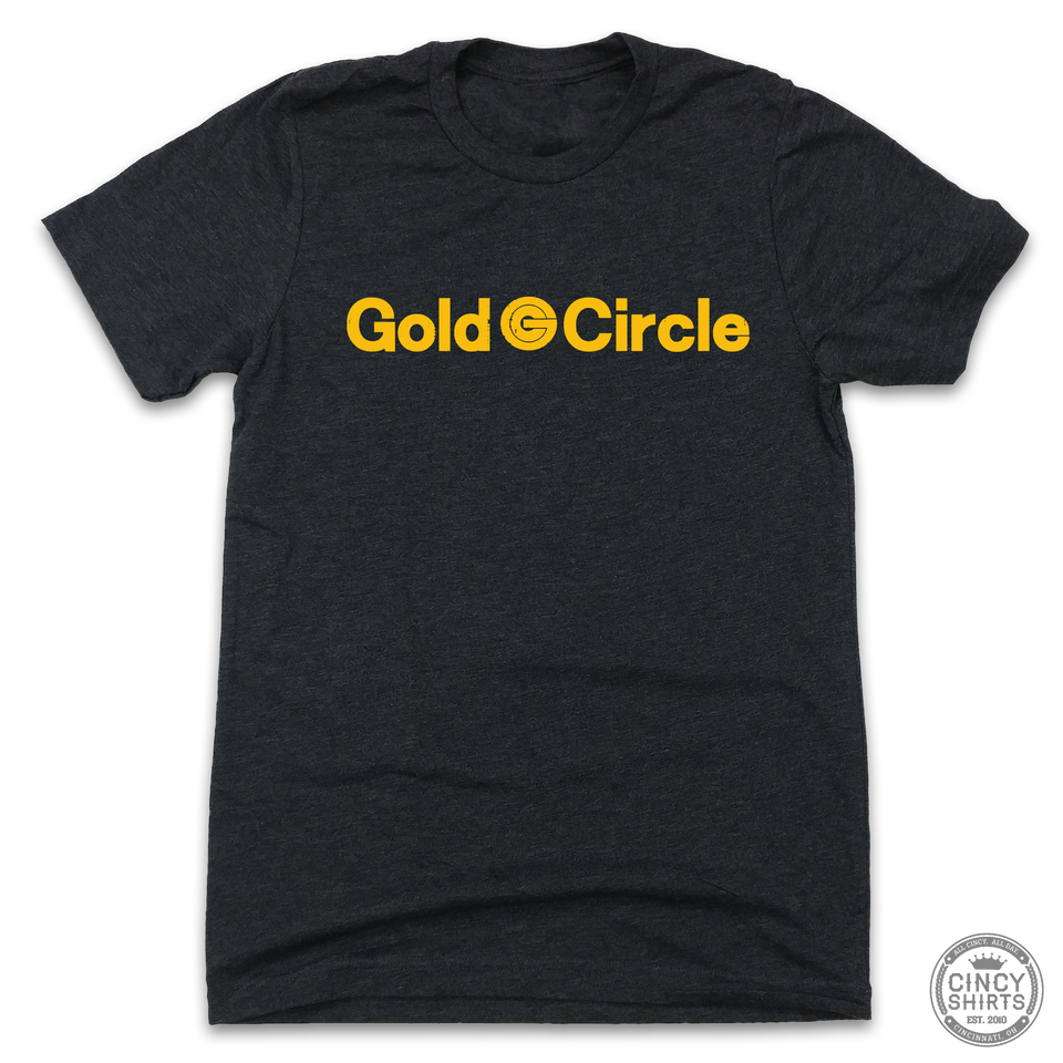 Gold Circle - Cincy Shirts