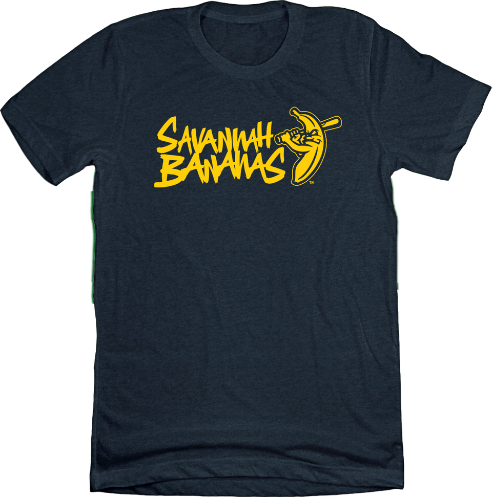 Savannah Bananas Graffiti Navy T-shirt Cincy Shirts