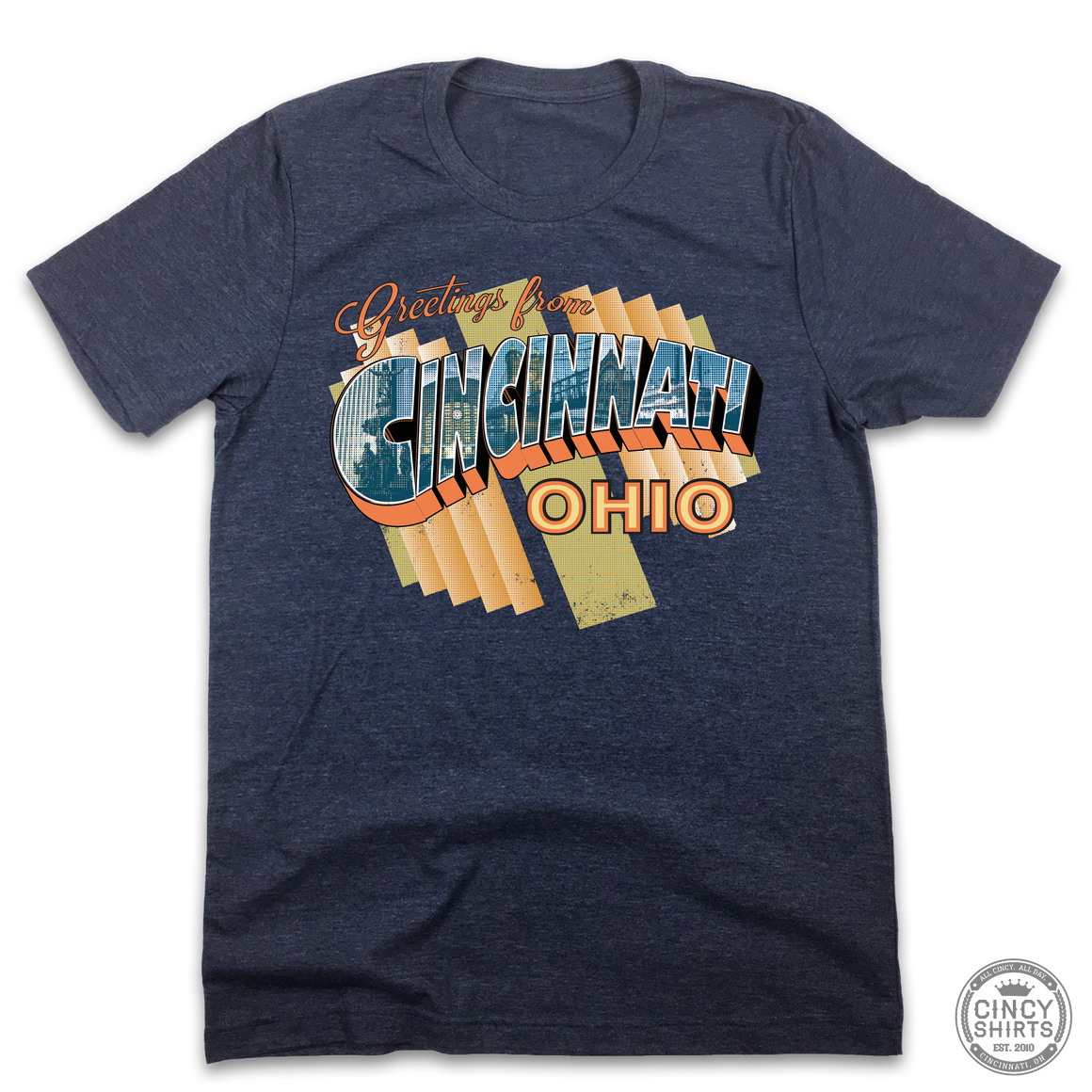 Greetings From Cincinnati, Ohio - Cincy Shirts