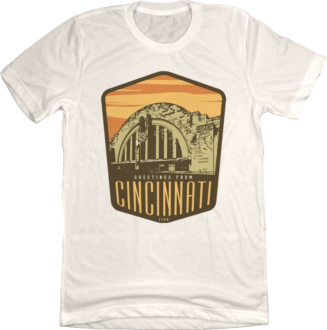 Greetings From Union Terminal natural white T-shirt