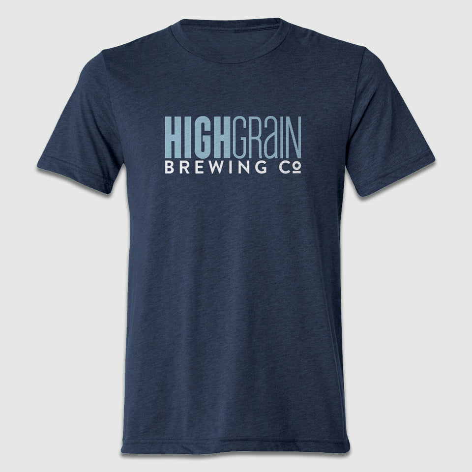 HighGrain Brewing Company Text Front & Back Tee Design - Cincy Shirts