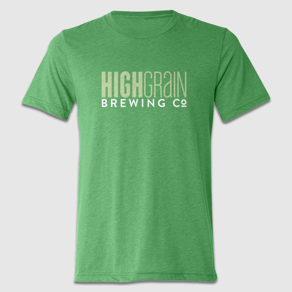 HighGrain Brewing Company Text Front & Back Tee Design - Cincy Shirts