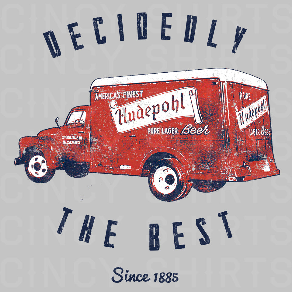 Vintage Hudepohl Delivery Truck - Cincy Shirts