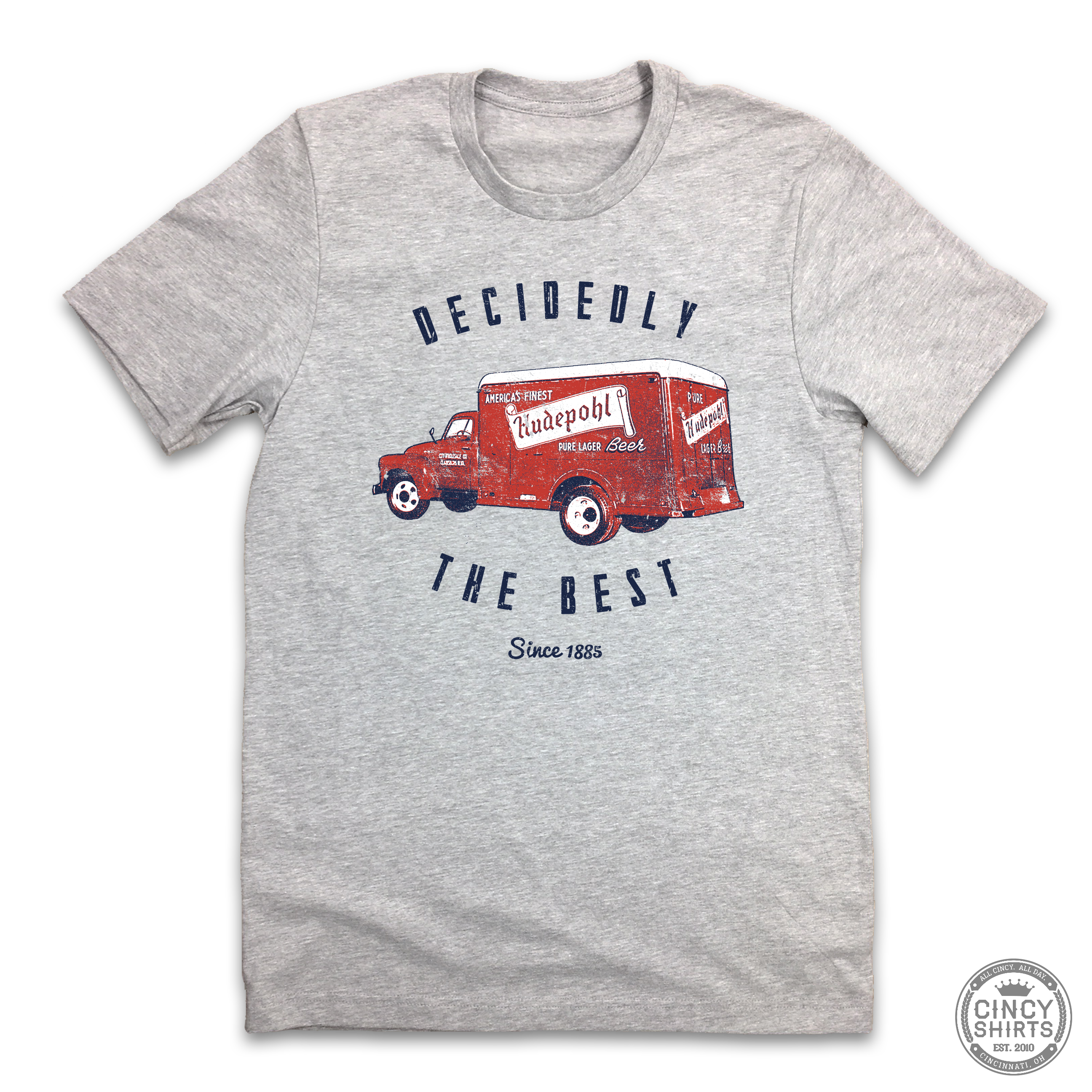 Vintage Hudepohl Delivery Truck - Cincy Shirts
