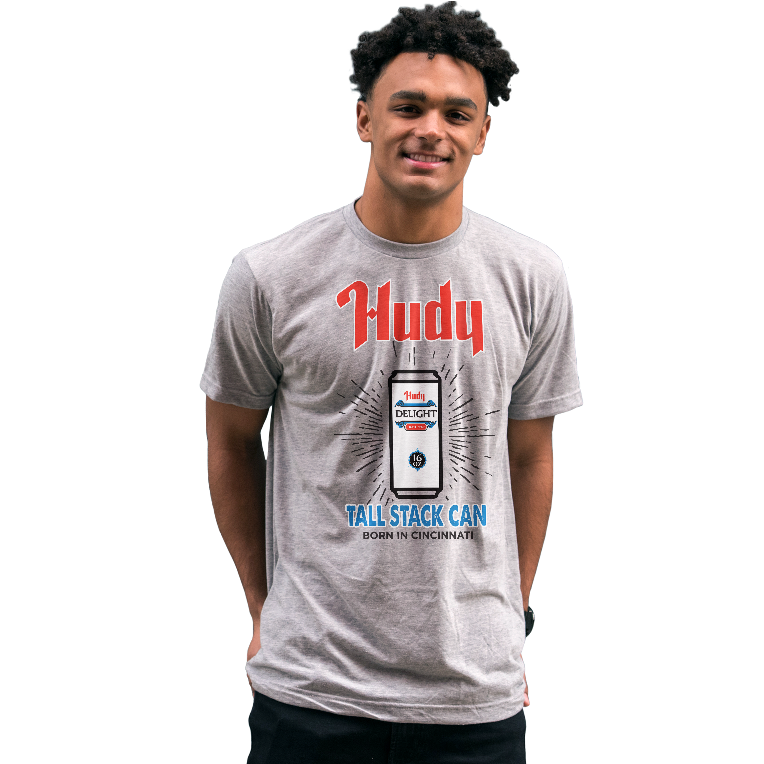 Hudy Tall Stack Cans - Cincy Shirts