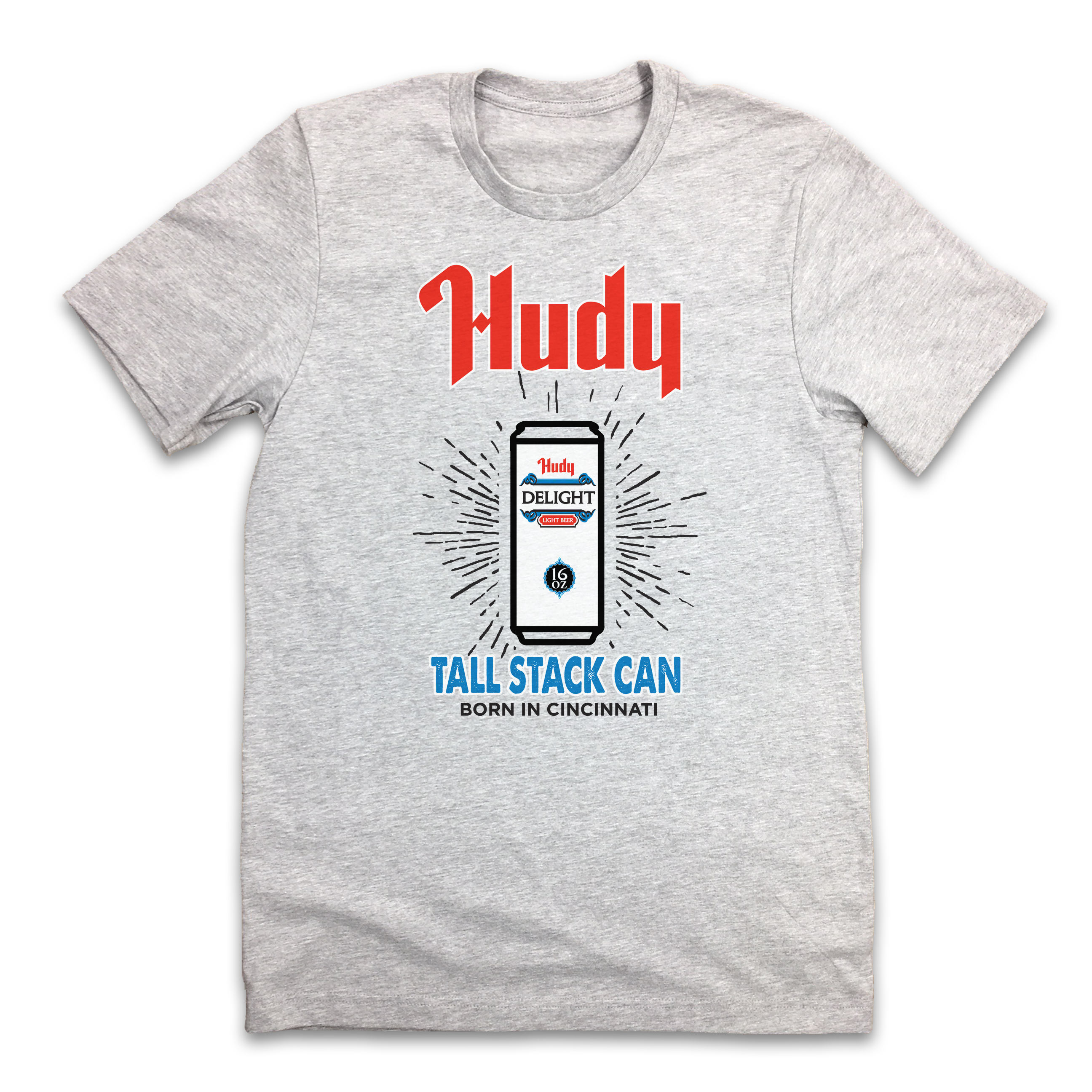 Hudy Tall Stack Cans - Cincy Shirts