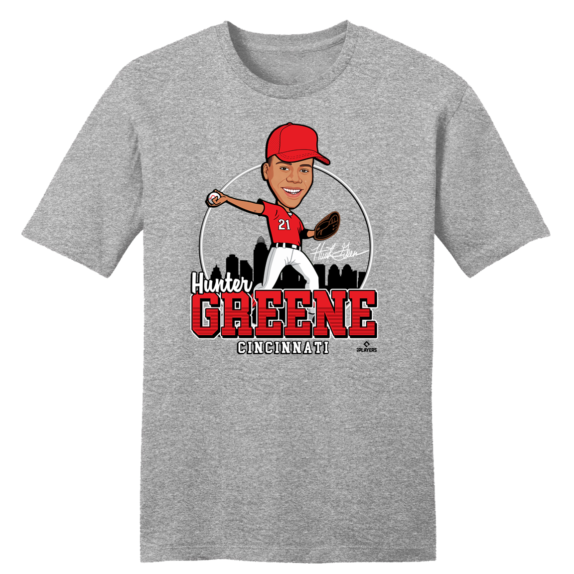 Greene MLBPA Tee grey