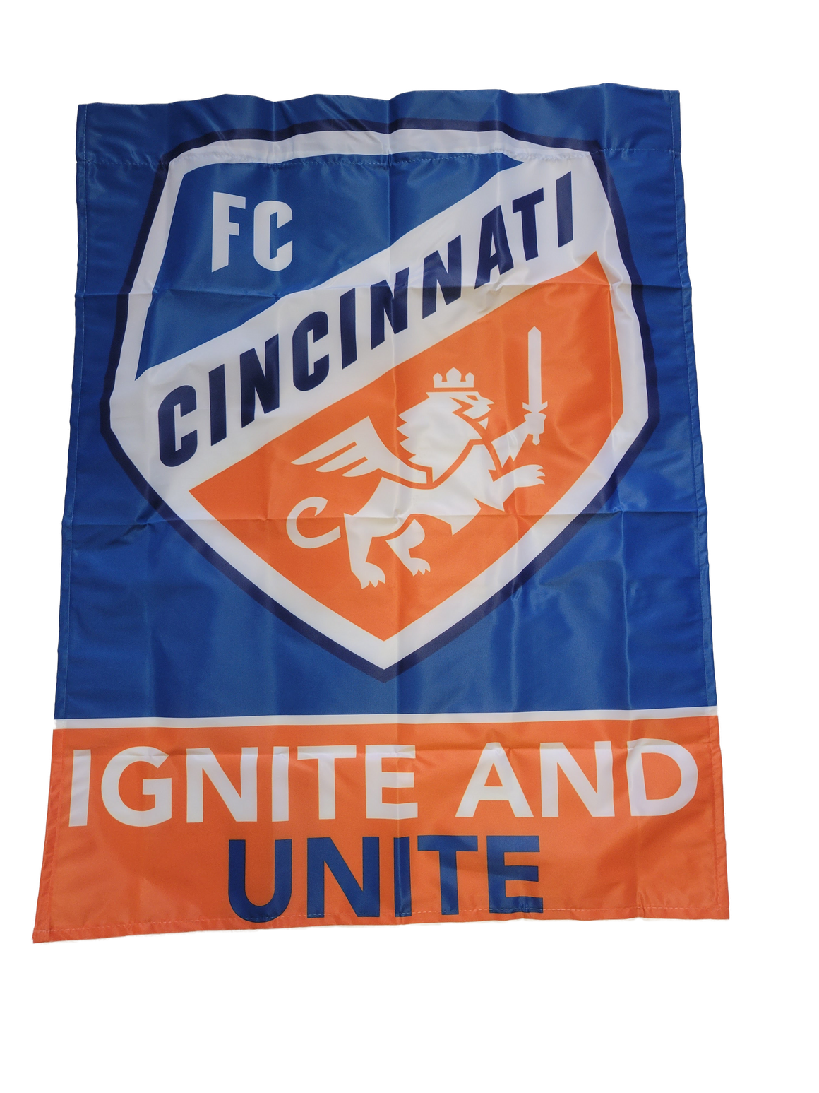 FC Cincinnati Ignite and Unite Vertical Flag