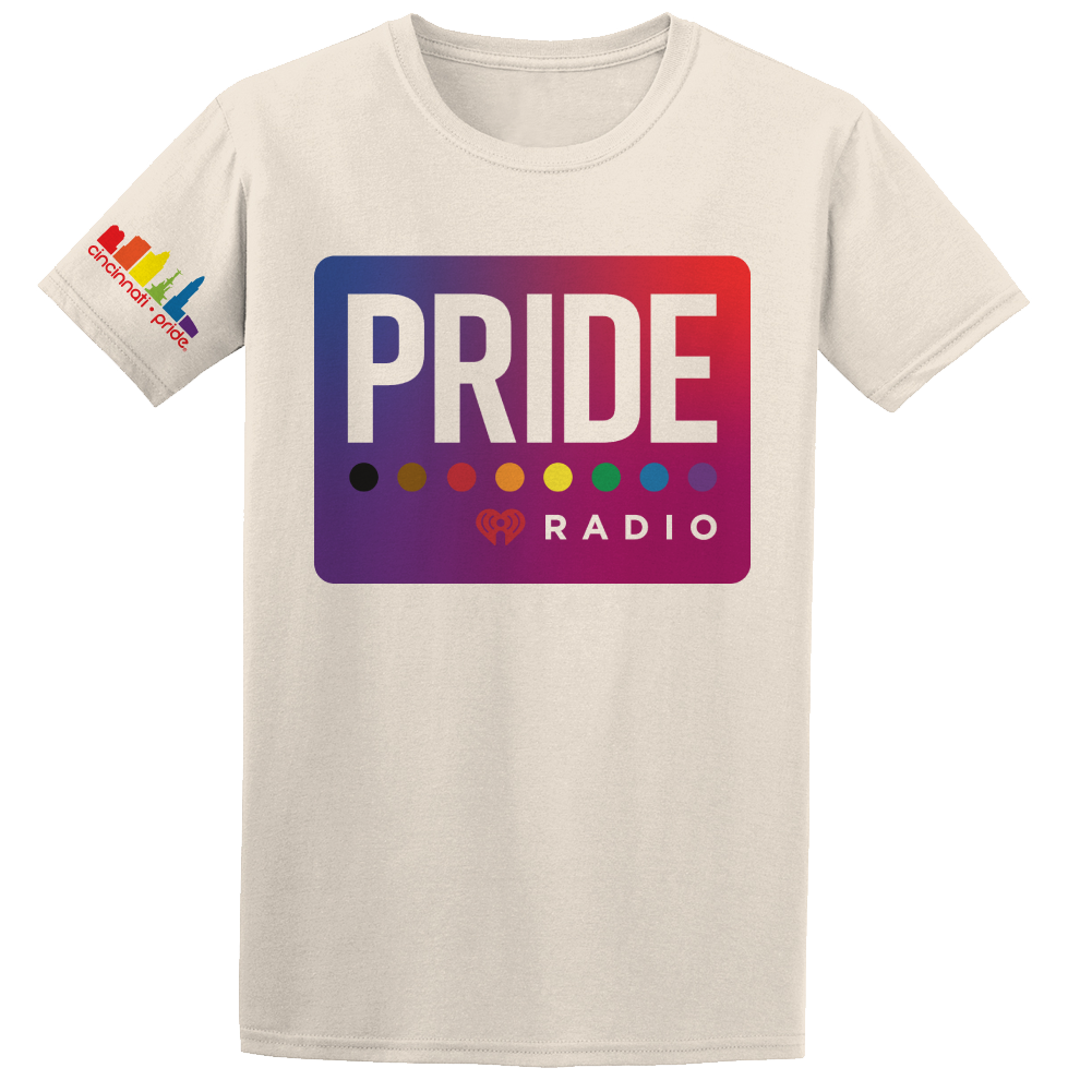 Pride iHeart Radio with Sleeve Logo - Cincy Shirts