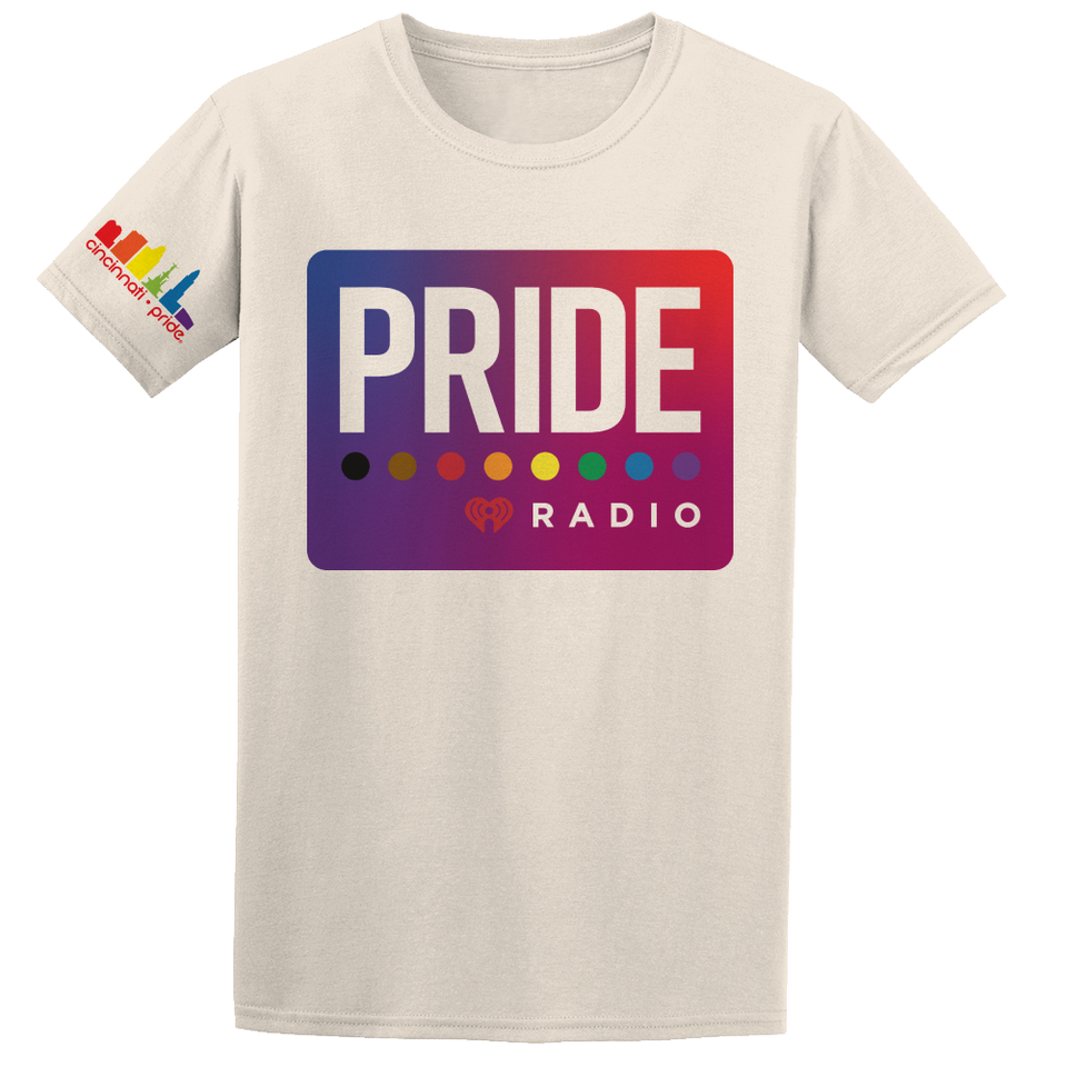 Pride iHeart Radio with Sleeve Logo - Cincy Shirts